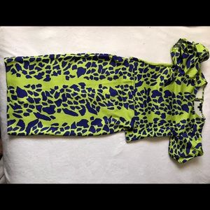 Two piece shirt and skirt set